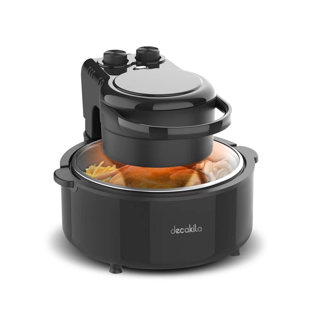 AIR FRYER DECAKILA A AIR DIGITALE 2PIECES 5LITRES NOIR S