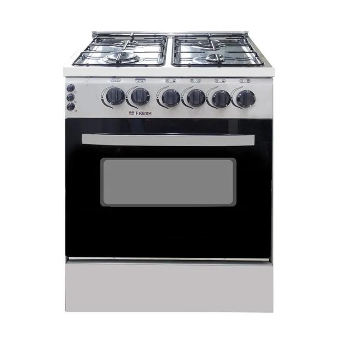 CUISINIERE FRESH 4FEUX 60X60 A GAZ GRIS T