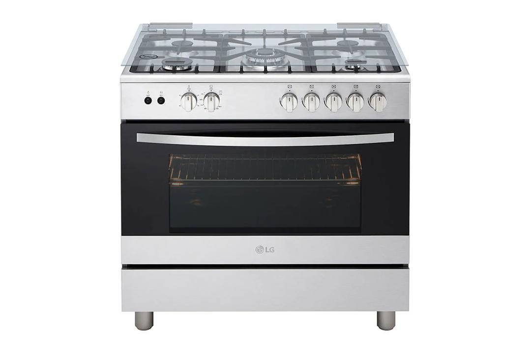 CUISINIERE LG 5FEUX 90X60 GRIS