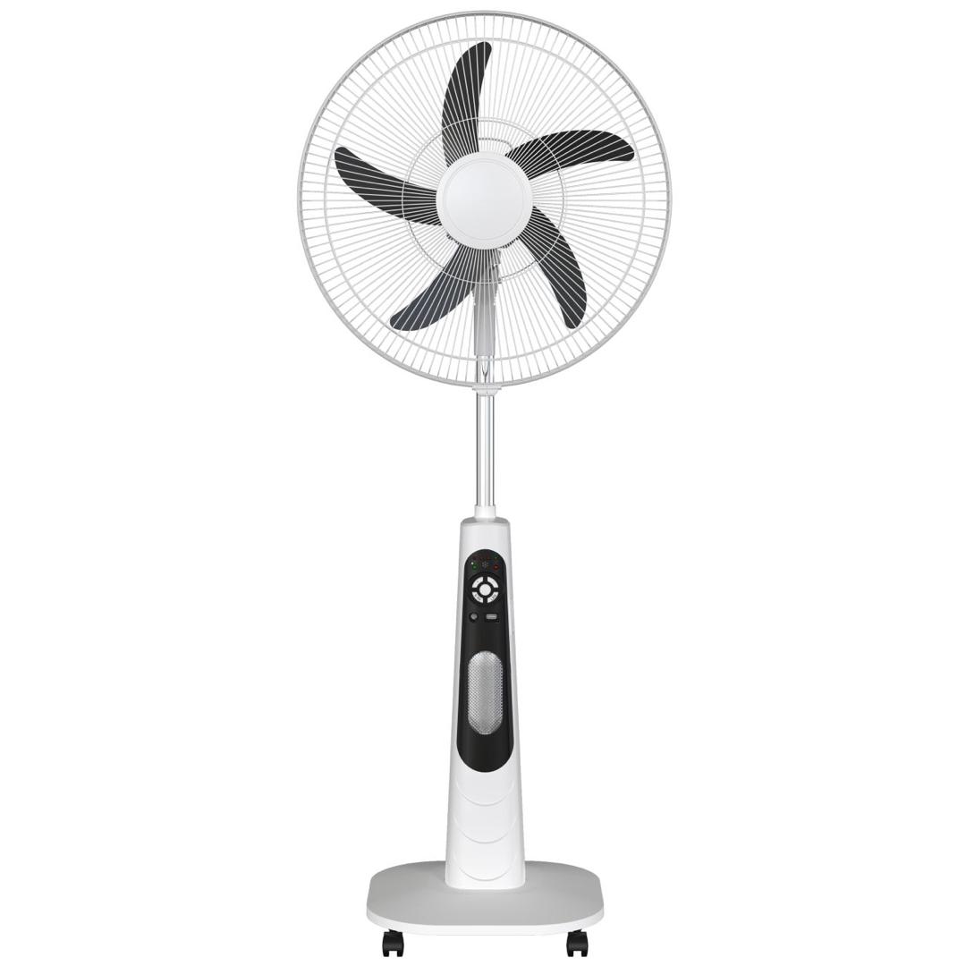 VENTILATEUR REGAL 16' RECHARGEABLE SUR PIED AVEC COMMANDE B
