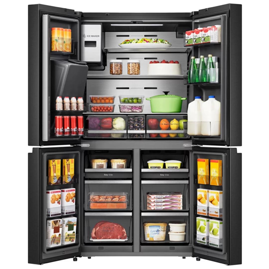 REFRIGERATEUR HISENSE SIDE BY SIDE 4PORTES miniature 2