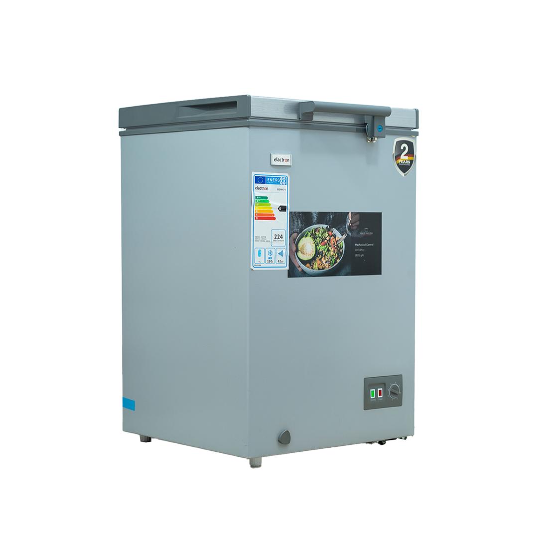CONGELATEUR ELACTRON HORIZONTAL 150LITRES GRIS R
